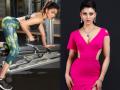 Urvashi rautela : समोर आलं उर्वशी रौतेलाच्या परफेक्ट फिगरचं सिक्रेट; पाहा हॉट वर्कआऊट व्हिडीओ - Marathi News | Urvashi rautela : Urvashi rautela maintains her figure by doing 1000 belt squats know health benefits of this fitness workout | Latest sakhi News at Lokmat.com