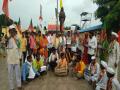 'उद्धवा दार उघड, उद्धवा दार उघड'; नागनाथ मंदिरासमोर भाजपाचे टाळमृदंगाच्या गजरात आंदोलन  - Marathi News | 'Open the door, open the door'; BJP's agitation in front of Nagnath temple | Latest hingoli News at Lokmat.com