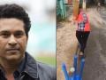 चिमुकल्याची भन्नाट फिरकी गोलंदाजी पाहून Sachin Tendulkarही भारावला, म्हणाला... - Marathi News | Sachin Tendulkar was also overwhelmed by Chimukalya's abandoned spin bowling, he said ... | Latest cricket News at Lokmat.com