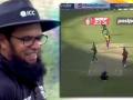 T20 World Cup 2021: पाकिस्तानी पंच Aleem Dar यांचे एकाच चेंडूवर दोनवेळा प्राण वाचले, पाहा WI vs SA सामन्यादरम्यान मैदानात नेमके काय घडले  - Marathi News | T20 World Cup 2021: Pakistani umpire Aleem Dar survives twice on the same ball, see exactly what happened on the field during the WI vs SA match | Latest cricket News at Lokmat.com