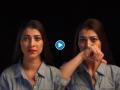 "मी लिपस्टिकचं समर्थन करत नाही", #BanLipstick व्हिडीओ चर्चेत - Marathi News | "I don't support lipstick", tejaswini pandit Ban Lipstick video Caught Attention On Social Media | Latest filmy News at Lokmat.com