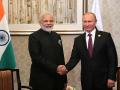 Vladimir putin india visit : एस-४०० मुद्द्यावरून अमेरिकेसमोर दाखवलेल्या कणखर बाण्यासाठी व्लादिमीर पुतिन यांनी केली नरेंद्र मोदींची प्रशंसा, म्हणाले... - Marathi News | Vladimir putin india visit: Vladimir Putin praised Narendra Modi for his tough stance on the S-400 issue, saying ... | Latest national News at Lokmat.com
