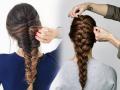 French braid hairstyle: सागरवेणी 'मॉडर्न' लूकलाही शोभून दिसते, काठापदराच्या साडीवरही खुलते! सागरवेणी घालायला शिका; कमाल देखणा लूक - Marathi News | French braid hairstyle, how to tie sagar veni or french braid | Latest sakhi News at Lokmat.com