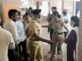 Sindhudurg Districk Bank Election: 'दात फोडून टाकेन'; सतीश सावंत यांची भाजपाच्या महिला उमेदवाराला पोलिसांसमोर धमकी - Marathi News | Sindhudurg Districk Bank Election: Satish Sawant threatens BJP women candidate Pradnya Dhawan in front of police video | Latest sindhudurga News at Lokmat.com