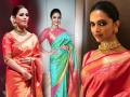 kanjivaram silk saree price range : प्युअर सिल्क, खरी कांजीवरम साडी कशी ओळखायची? परफेक्ट साडी घेण्यासाठी 'या' ट्रिक्स ठेवा लक्षात - Marathi News | kanjivaram silk saree price range : How to identify pure kanjivaram silk sarees | Latest sakhi Photos at Lokmat.com