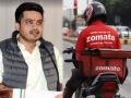 Rohit Pawar : 'मुलांच्या जीवाशी खेळ!', Zomato च्या 10 मिनिटांत फूड डिलिव्हरी सर्व्हिसवर रोहित पवारांची नाराजी - Marathi News | NCP Rohit Pawar Tweet Over 10-Minute Food Delivery | Latest maharashtra News at Lokmat.com