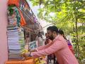 केडीएमसीचा गुढीपाडवा, शाळा प्रवेश वाढवा; उभारली पुस्तकांची गुढी - Marathi News | | Latest kalyan-dombivli News at Lokmat.com