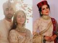Ranbir Alia Wedding:आलियानं लग्नासाठी चक्क कॉपी केला कंगना रणौतचा लूक?, जाणून घ्या यामागचं व्हायरल सत्य - Marathi News | Ranbir kapoor alia bhatt wedding kangana ranaut saree copied alia wedding look sabyasachi | Latest filmy News at Lokmat.com