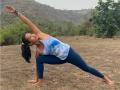 Yoga For Weight Loss: इंचेसलॉस करून मिळवायची परफेक्ट फिगर? दररोज करा पार्श्वकोनासन, अंकिता कोरवारचा खास सल्ला - Marathi News | Milind Soman's wife Ankita Konwar says Perfect yoga for weight loss, very helpful for getting perfect figure | Latest sakhi News at Lokmat.com