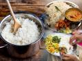 Is Eating Rice At Night Good : कोणं म्हणतं रात्री भात खाल्ल्यानं वजन वाढते? रात्रीच्यावेळी भात खाल्ल्यानं शरीराला मिळतात ५ फायदे - Marathi News | Is Eating Rice At Night Good :  Health tips eating rice at night is harmful to health | Latest sakhi News at Lokmat.com