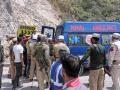 J-K tunnel accident : मोठी दुर्घटना! निर्माणाधीन बोगद्याचा भाग कोसळला, १० मृतदेह काढले बाहेर - Marathi News | J-K tunnel accident: Big accident! Part of the tunnel under construction collapsed, 10 bodies recovered | Latest national News at Lokmat.com