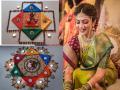 लग्नाच्या मुहूर्तवेळी काढण्यासाठी १० वेडिंग स्पेशल रांगोळ्या! टिपिकल डिझाइन्सऐवजी काढा हटके रांगोळी - Marathi News | Wedding Season: 10 wedding special rangoli designs, Attractive, innovative designs specially for wedding season | Latest sakhi Photos at Lokmat.com