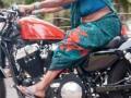 नादच खुळा! सुपरबाईक घेऊन रस्त्यावर उतरल्या आजी; व्हायरल होतोय 'कूल आजीं'चा फोटो - Marathi News | Grandma With A Superbike : When grandma came out on the road with a superbike there was a ruckus on social media  | Latest sakhi News at Lokmat.com