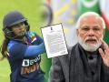 Pm Modi Letter to Mithali Raj: "देशाला तुमचा अभिमान आहे"; पंतप्रधान मोदींचे मिताली राजसाठी खास पत्र - Marathi News | PM Narendra Modi special letter to Mithali Raj after she announced her cricket retirement | Latest cricket News at Lokmat.com