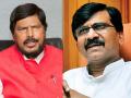 Ramdas Athawale : "शिवसेना फोडणारे शरद पवार नसून संजय राऊत होते"; रामदास आठवलेंचा गंभीर आरोप - Marathi News | Ramdas Athawale Slams Shivsena Sanjay Raut Over Political Situation | Latest maharashtra News at Lokmat.com