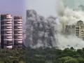 Twin Towers Demolition: 'ट्विन टॉवर' जमीनदोस्त, पण शेजारील सोसायट्यांचं 'हे' नुकसान कधीच भरुन निघणार नाही! - Marathi News | The 'Twin Tower' was demolished and left a lasting memory on the neighboring societies | Latest national Photos at Lokmat.com