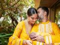 Sonam Kapoor Baby Photo: सोनम कपूरच्या बाळाची दिसली पहिली झलक, मुलाचं ठेवलं हे युनिक नाव - Marathi News | Sonam Kapoor Baby Photo: First glimpse of Sonam Kapoor's baby, unique name given to the boy | Latest filmy News at Lokmat.com