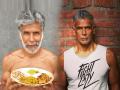 Milind Soman Birthday : ५७ व्या वर्षी सुपरफिट दिसणारा मिलिंद सोमण खातो तरी काय? सिम्पल 'डाएट प्लॅन'ची कमाल.. - Marathi News | Milind soman birthday : Diet plan revealed what does actor eat in a day breakfast to dinner and exercise | Latest sakhi Photos at Lokmat.com