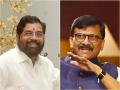 CM Eknath Shinde Birthday: आम्ही राजकीय शत्रू आहोत अन्...; संजय राऊतांनी एकनाथ शिंदेंना वाढदिवसाच्या दिल्या शुभेच्छा - Marathi News | CM Eknath Shinde Birthday: Thackeray MP Sanjay Raut has wished Chief Minister Eknath Shinde on his birthday | Latest mumbai News at Lokmat.com