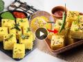 अर्धा कप भिजवलेले तांदूळ घ्या; १५ मिनिटात करा मऊ -जाळीदार ढोकळा; घ्या सोपी रेसेपी - Marathi News | How to make soft spongy dhokla : Khaman Dhokla Recipe Instant Khaman Dhokla with Tricks for Soft, Spongy | Latest sakhi News at Lokmat.com