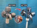 बाथरुमचे नळ गंजलेत, पाण्याचे डाग पडलेत? ४ ट्रिक्स- नळ चमकतील नव्यासारखे लख्ख - Marathi News | 4 Quick Tips To Clean Bathroom Taps : Cleaning Hacks how to clean water bathroom taps | Latest sakhi News at Lokmat.com