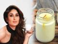 शांत झोप येण्यासाठी करीना कपूर दुधात घालते १ गोष्ट, फिटनेसही वाढते - Marathi News | Kareen Kapoor's Golden Milk Recipe For Boosting Immunity | Latest sakhi News at Lokmat.com