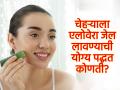 चेहरा डल, काळपट दिसतोय? एलोवेरा जेल 'या' पद्धतीनं लावा, उजळ दिसेल चेहरा - Marathi News | How to use aloe vera on face : Aloe Vera For Face How to Uses, Apply, & Benefits For Skin | Latest sakhi Photos at Lokmat.com