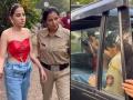 उर्फी जावेदला अटक?, पोलिसांनी ताब्यात घेतानाचा व्हिडीओ होतोय व्हायरल - Marathi News | Is urfi javed arrested for wearing weird clothes watch viral video | Latest filmy News at Lokmat.com