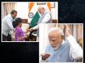 Narendra Modi : Video - लय भारी! मोदींचा अनोखा अंदाज, मुलांसाठी झाले जादूगार, कपाळावर नाणं ठेवलं अन्... - Marathi News | prime minister narendra modi share video with young children | Latest national News at Lokmat.com
