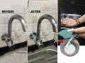 पांढरे डाग पडल्याने नळ, शॉवर खूपच भुरकट दिसतात? १ सोपा उपाय करा, नव्यासारखी चमक येईल  - Marathi News | How to remove white stains on taps and shower in bathroom, How to remove hard water stains from tap? Cleaning tips for stainless steel tap and shower | Latest sakhi News at Lokmat.com