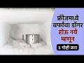 फ्रीजरमध्ये बर्फाचा डोंगर होतो? बर्फाचा ढीग नको तर ५ गोष्टी करा, अन्यथा नवे फ्रीज बिघडेल - Marathi News | How to Defrost Refrigerator Fast : Five Ways to Prevent Frosting in Your Freezer | Latest sakhi News at Lokmat.com