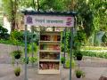ठाण्यातील महापालिका उद्यानात निसर्ग वाचनालयांची सुरुवात, 'चला वाचूया' अभियानाचा पुढचा टप्पा - Marathi News | Start of Nature Libraries in Thane Municipal Park, the next phase of 'Chala Vachuya' campaign | Latest thane News at Lokmat.com