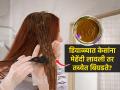 हिवाळ्यात केसांना मेहेंदी लावली तर तब्येत बिघडते? मेहेंदी भिजवतानाच मिसळा ४ गोष्टी, केसांना सुंदर रंग - Marathi News | Should You Apply Mehendi On Hair During Winters : Applying mehndi to hair in winter is bad for health? Mix 4 things while soaking mehendi, beautiful hair color | Latest sakhi News at Lokmat.com