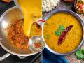 ढाबास्टाईल डाळ तडका-घरीच करा १० मिनिटात, रोजच्या वरणाला येईल हॉटेलस्टाईल चव - Marathi News | Authentic Dhaba Style Dal Fry | Latest sakhi News at Lokmat.com