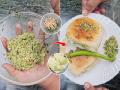 ठेचा पाव? ऐकून आश्चर्य आणि तोंडाला पाणी सुटलं ना? झणझणीत ठेचा पाव कसा करायचा? पाहा.. - Marathi News | green chilli thecha pav recipe | thecha stuffed pav | Latest sakhi News at Lokmat.com