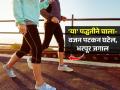 सकाळ-संध्याकाळ चालता पण पोट जसंच्या तसंच? किती, कसं चालायचं योग्य पद्धत पाहा-स्लिम व्हा - Marathi News | How Many Steps Should People Take Per Day : Right Way to Walk According to Experts | Latest sakhi News at Lokmat.com