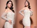PHOTO: व्हाइट गाऊनमध्ये हिना खानचा क्लासी लूक, फोटो चर्चेत! - Marathi News | Hina Khan flaunts her curvy figure in white pearl off shoulder gown | Latest filmy Photos at Lokmat.com