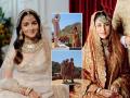 लग्नात डिझायनर महागडे लेहेंगे टाळणाऱ्या ७ बॉलीवूड अभिनेत्री, पाहा नवरी अशी नटली की.. - Marathi News | Taapsi Pannu to Kajol, bollywood actresses who ditched traditional lehengas for their bridal look | Latest sakhi Photos at Lokmat.com