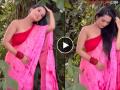 'मन धागा धागा जोडते नवा'मधील आनंदीच्या गुलाबी साडीतल्या बोल्ड अदा, व्हिडीओ होतोय व्हायरल - Marathi News | 'Mann Dhaaga Dhaaga Jodete Nava' fame Aanandi Aka Divya Pugaonkar Shared bold video on social media, the video is going viral | Latest filmy News at Lokmat.com