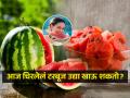 टरबूज चिरुन फ्रिजमध्ये ठेवावं का, किती तासानंतर खावं? -२ टिप्स, नाहीतर टरबूजाने बिघडायचं पोट - Marathi News | how to store leftover watermelon, How long is leftover watermelon good for? How do you keep watermelon fresh after cutting it? | Latest sakhi News at Lokmat.com