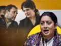 Smriti Irani : "हिंमत असेल तर भाऊ-बहिणीने..."; स्मृती इराणींचं राहुल-प्रियंका गांधींना खुलं आव्हान - Marathi News | Lok Sabha Elections 2024 BJP Smriti Irani challenged Rahul Priyanka Gandhi for debate | Latest national News at Lokmat.com