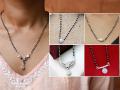 अक्षय्य तृतीया स्पेशल : पाहा स्वस्तात मस्त चांदीची मंगळसूत्र, रोज वापरासाठी लेटेस्ट फॅशनच्या सुंदर डिझाइन्स... - Marathi News | Akshay tritiya shopping, silver mangalsutra designs for daily use, latest fashionable silver mangalsutra designs | Latest sakhi Photos at Lokmat.com