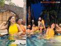 कुटुंबासोबत सोनालीची Pool party; वाढदिवसाचं केलं जंगी सेलिब्रेशन - Marathi News | marathi actress sonalee kulkarni pool party photos | Latest filmy Photos at Lokmat.com