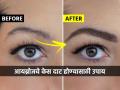 आयब्रोजचे केस खूप पातळ झालेत? फक्त २ थेंब तेल या पद्धतीने लावा; घनदाट-लांब होतील केस - Marathi News | How To Grow eyebrow Hairs Faster : How to Grow Eyebrow Hair Faster Naturally At Home | Latest sakhi Photos at Lokmat.com
