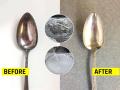 रोज वापरुन स्टीलचे चमचे काळेकुट्ट झाले ? बेकिंग सोडा - व्हिनेगरचा सोपा उपाय, चमचे दिसतील चांदीसारखे लख्ख... - Marathi News | How to clean a stainless steel spoon Easiest Way to Clean Stainless Steel Utensils How to clean stainless steel cutlery at home simple easy | Latest sakhi News at Lokmat.com