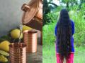 कितीतरी शॅम्पू बदलले-केसांची अवस्था वाईटच? डॉक्टर सांगतात, सकाळी १ काम करा, लांबसडक होतील केस - Marathi News | Does Copper Water Help In Hair Growth Know From Experts Is Copper Water Good For Hairs | Latest sakhi Photos at Lokmat.com