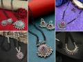 लेटेस्ट फॅशनच्या ऑक्सिडाईज मंगळसूत्रांचे सुंदर डिझाईन्स, रोजच्या वापरासाठी असं एखादं तरी असावंच... - Marathi News | latest fashion oxidise mangalsutra designs, oxidise mangalsutra for daily use | Latest sakhi Photos at Lokmat.com