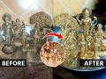 नवरात्री २०२४ : देवाच्या पितळेच्या मुर्ती स्वच्छ करण्यासाठी वापरा 'ही' खास गोष्ट, उजळलेल्या मुर्ती दिसतील सुंदर-प्रसन्न - Marathi News | Navratri 2024 : cleaning tips for navratri, how to clean brass god idols at home, easy tips and tricks to clean brass idols | Latest sakhi Photos at Lokmat.com