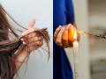 Candle Burning Treatment: फाटे फुटलेले केस मेणबत्तीने जाळायचे? पाहा काय आहे हा व्हायरल ट्रेण्ड  - Marathi News | Candle Burning Hair treatment for split hair, viral trend of Candle Burning Hair treatment | Latest sakhi News at Lokmat.com