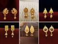 Gold Earrings : लग्नसराईत घ्या २ ग्रॅम सोन्याचे नाजूक कानातले; १० नव्या, युनिक डिजाईन्स, रेखीव-सुंदर चेहरा दिसेल - Marathi News | Latest Gold Earrings Design : 2 gram gold delicate earrings for daily use 10 new earring design | Latest sakhi Photos at Lokmat.com
